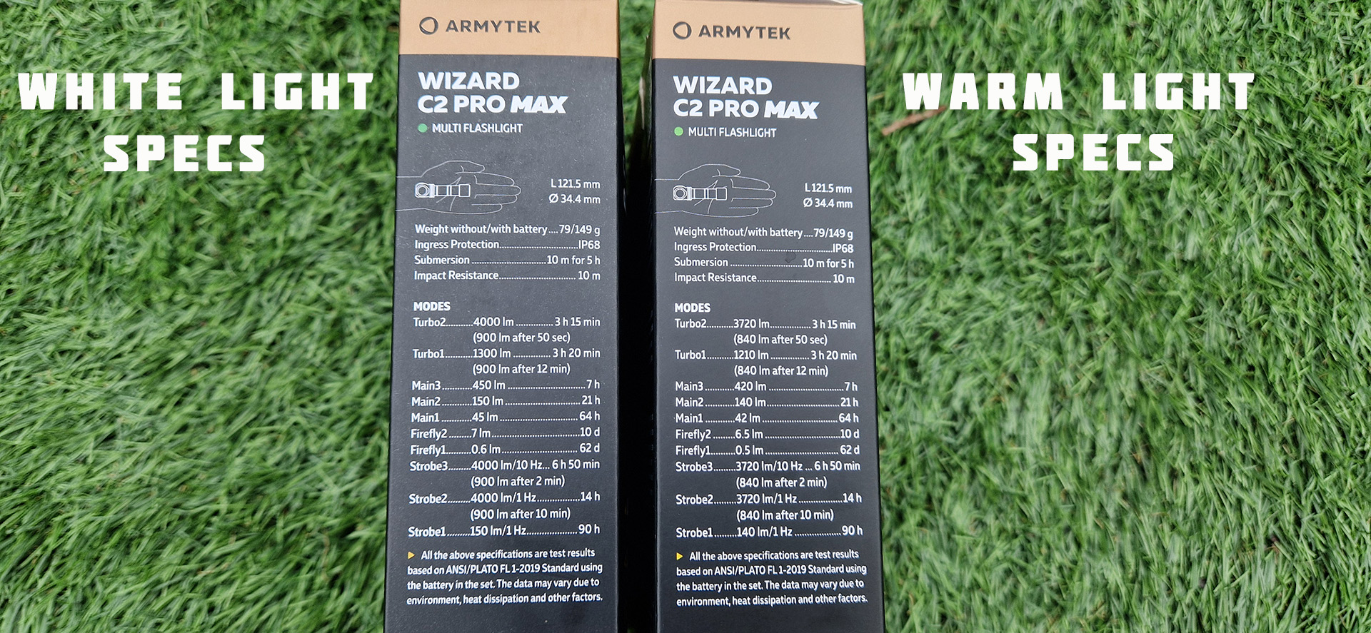 C2 pro max multi-flashlight specifications