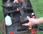 Jethawk rechargeable power washer