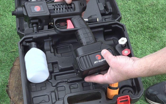Jethawk rechargeable power washer