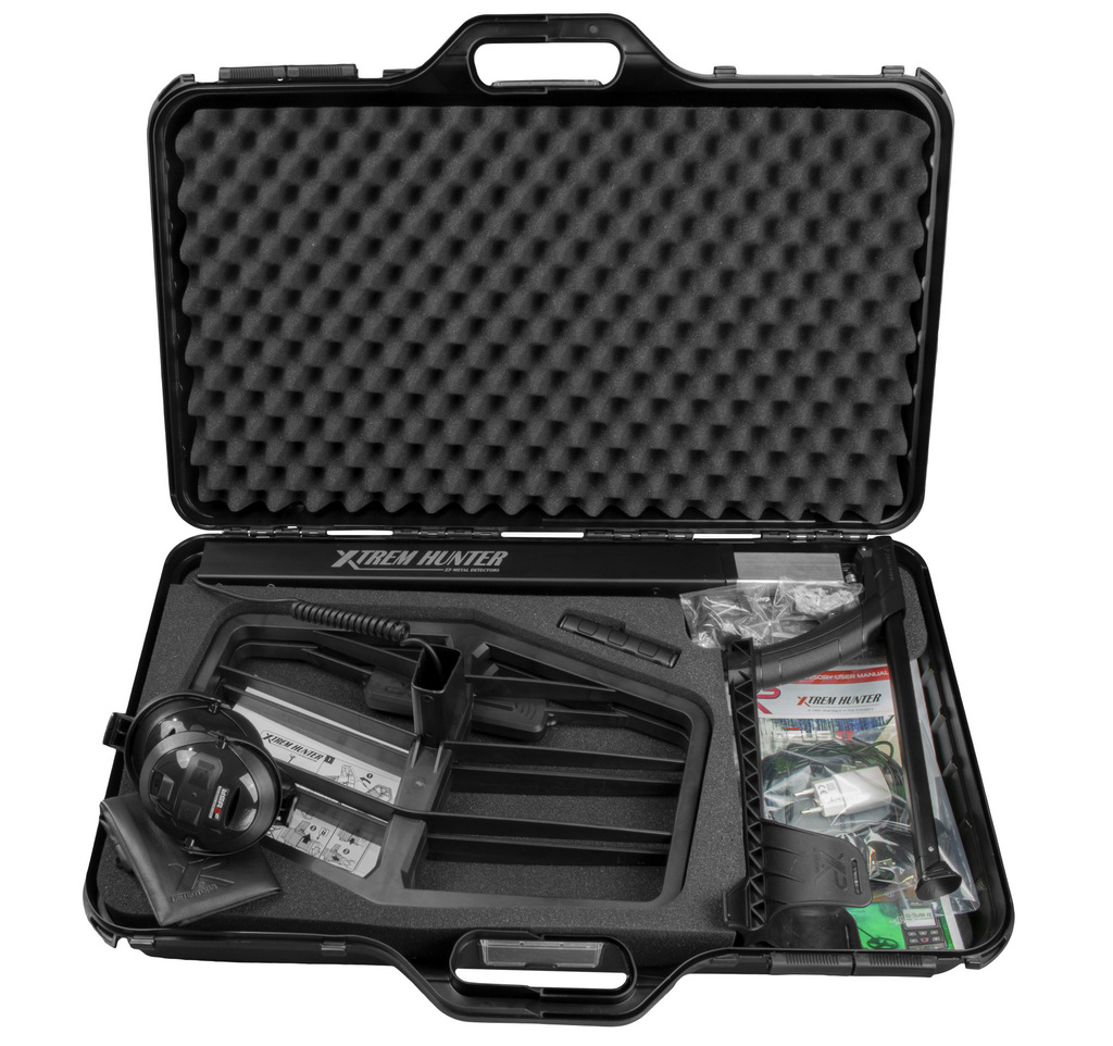 carry your metal detector safely in a secure box