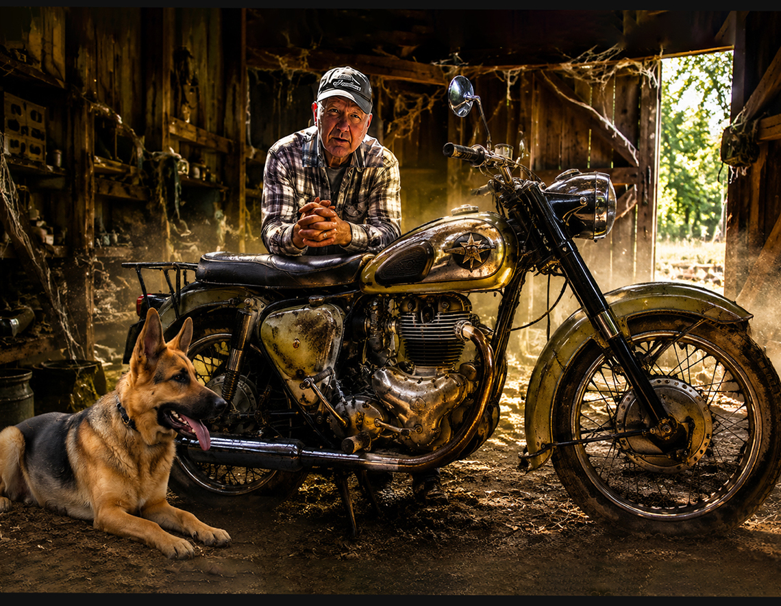 BSA A7 shooting star restoration