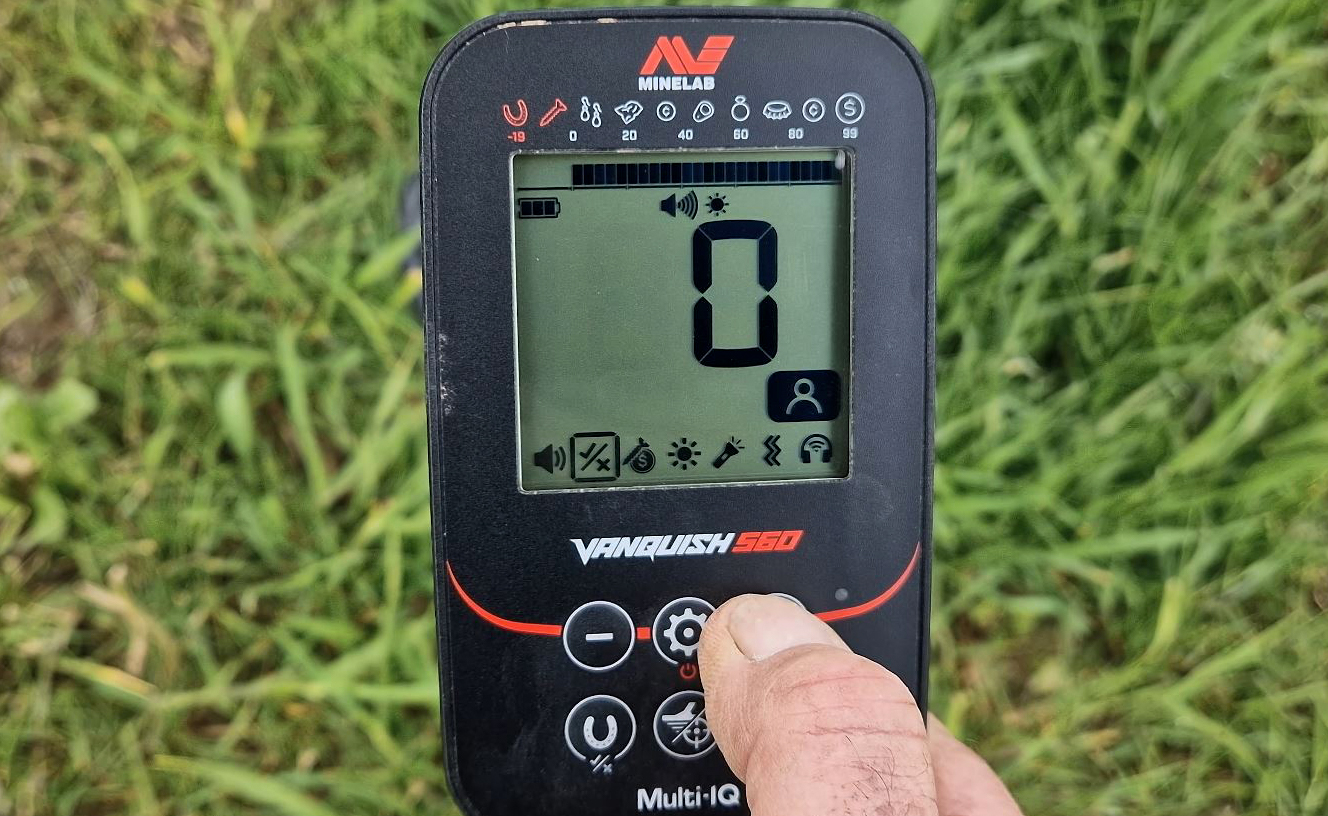 Minelab Vanquish 560 my settings