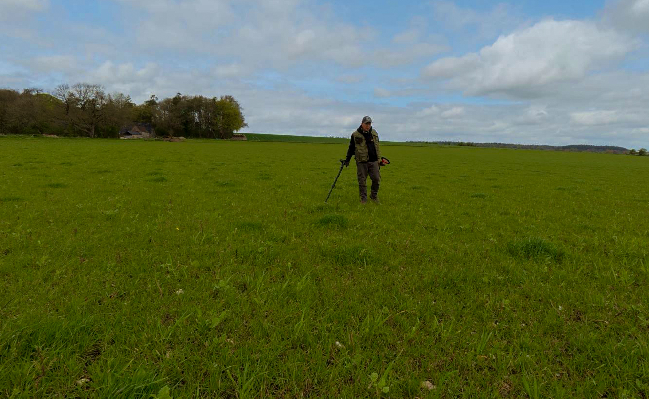 Minelab Vanquish field test